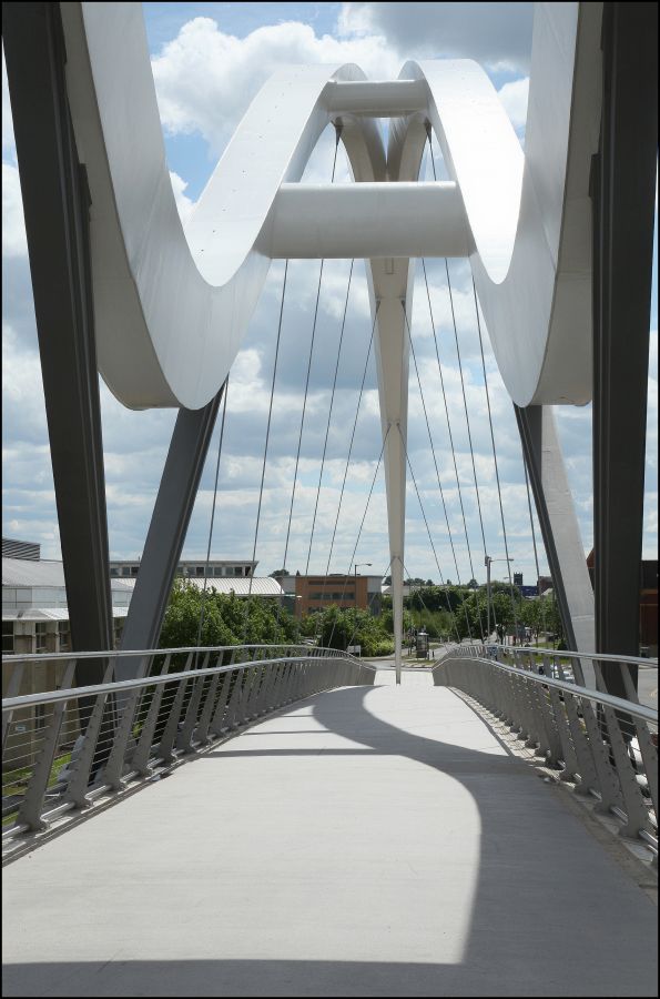 Stockton on Tees Infinity Bridge: Swipe To View More Images