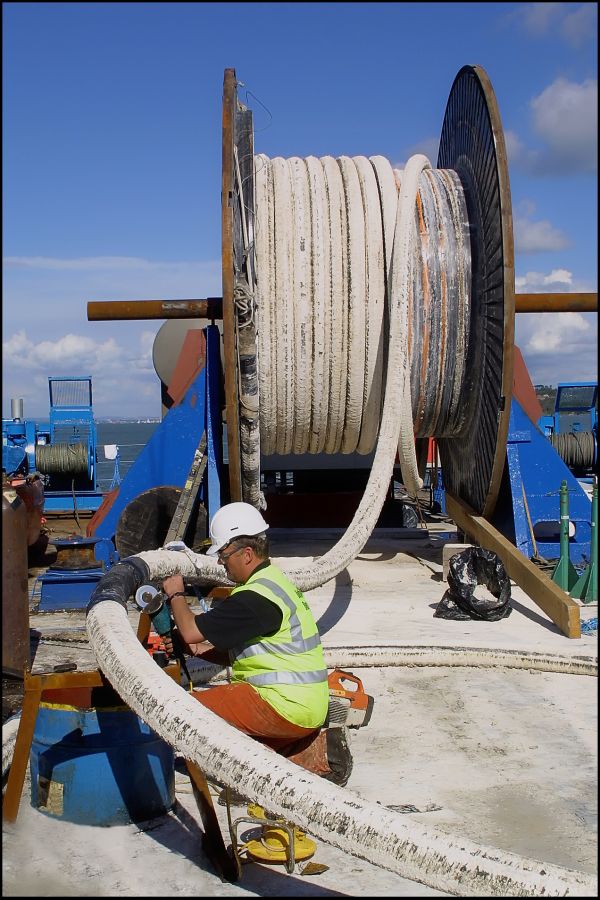 Southampton Underwater Cable: Swipe To View More Images
