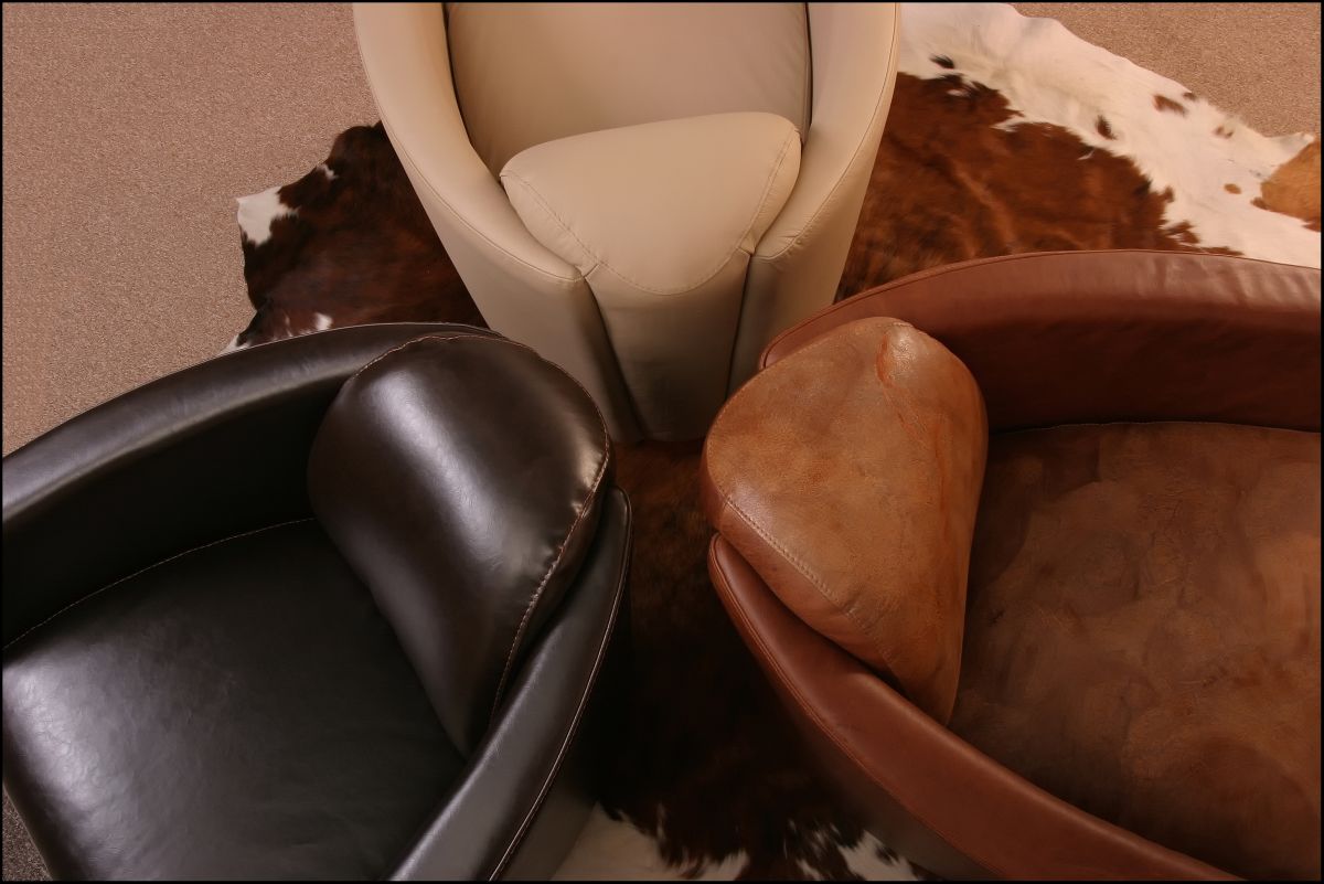 Leather Chairs: Swipe To View More Images