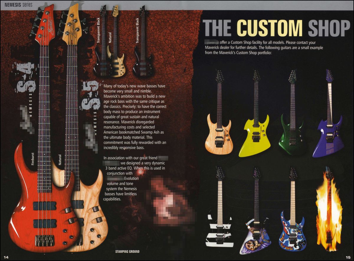 Electric Guitar Catalogue: Swipe To View More Images