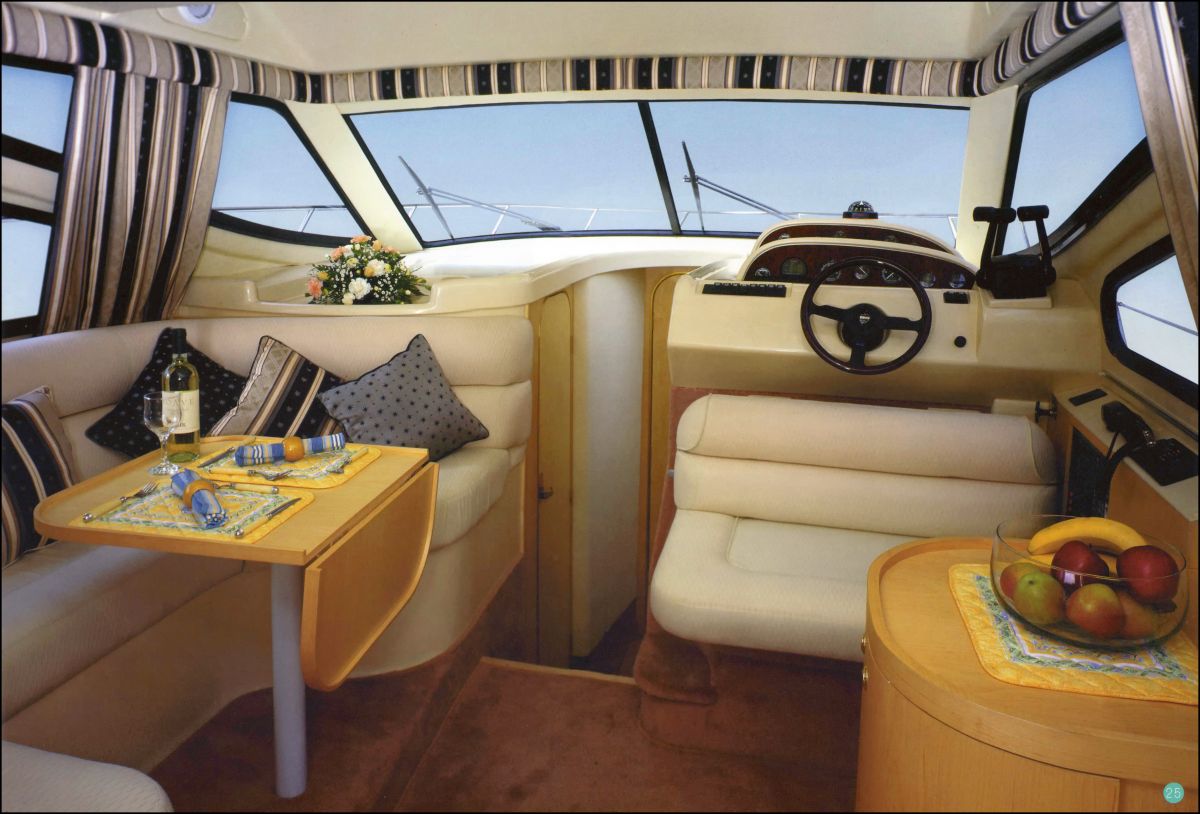 Luxury Yacht Cabin: Swipe To View More Images