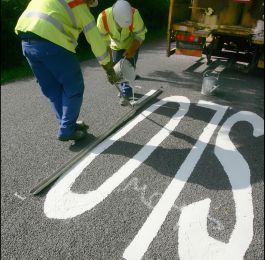 Road Marking Hampshire: Click Here To View Larger Image
