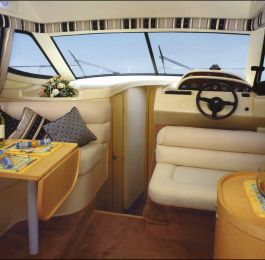 Luxury Yacht Cabin: Click Here To View Larger Image